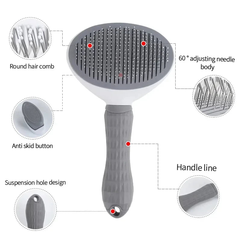 PawBowl Pet Hair Brush