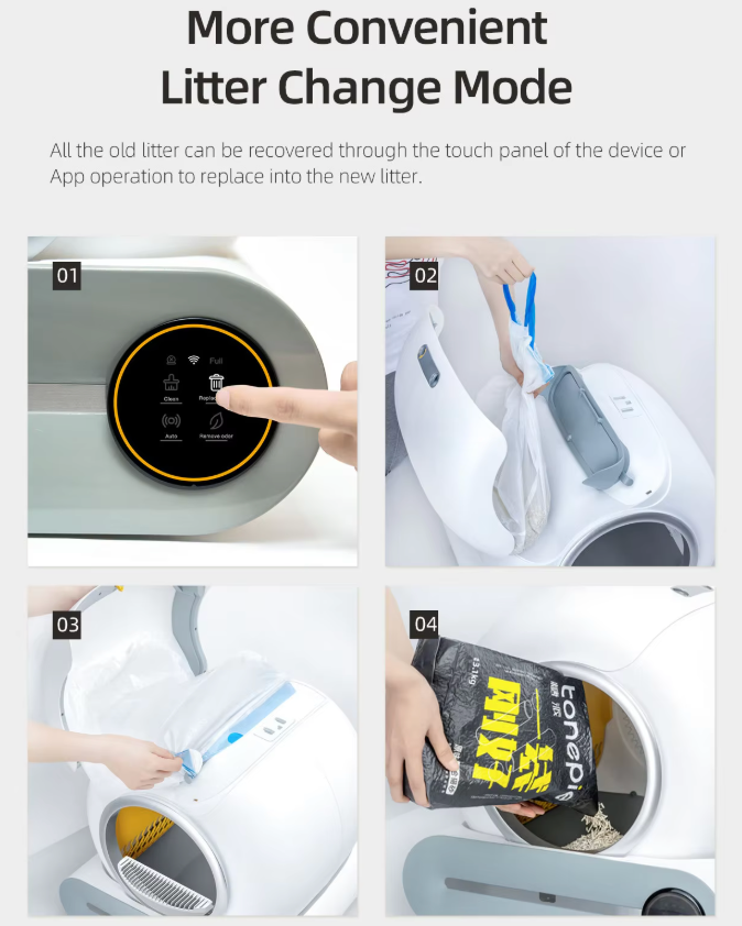 PawBowl Automatic Smart Cat Litter Box