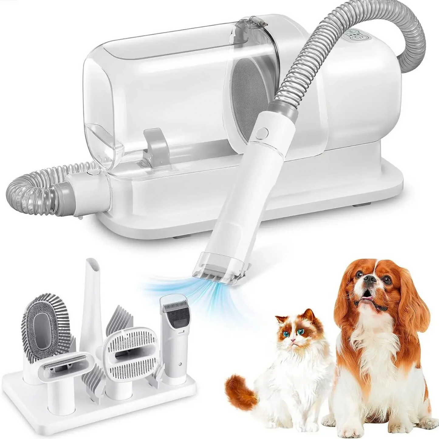 PawBowl Pet Grooming Vacuum + Kit