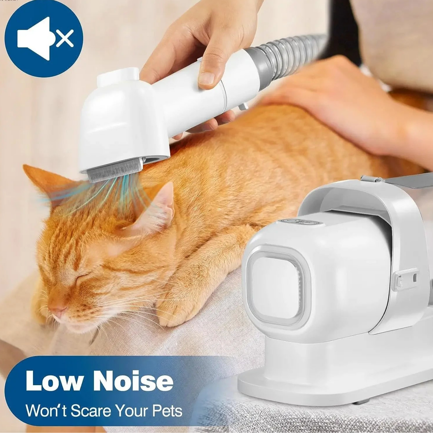 PawBowl Pet Grooming Vacuum + Kit